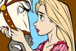 Рапунцель: Онлайн Раскраска / Tangled Online Coloring