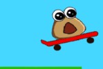 Пу: перепрыгивать обрывы  / Pou Cliff Jump